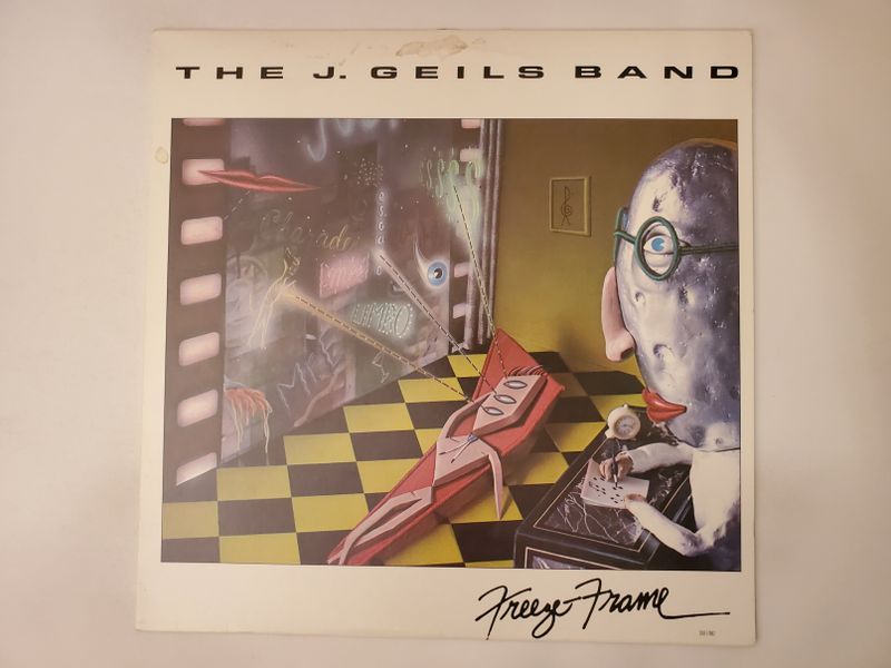 The J. Geils Band Freeze Frame vinyl record